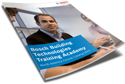 Bosch Training Academy catalog cover